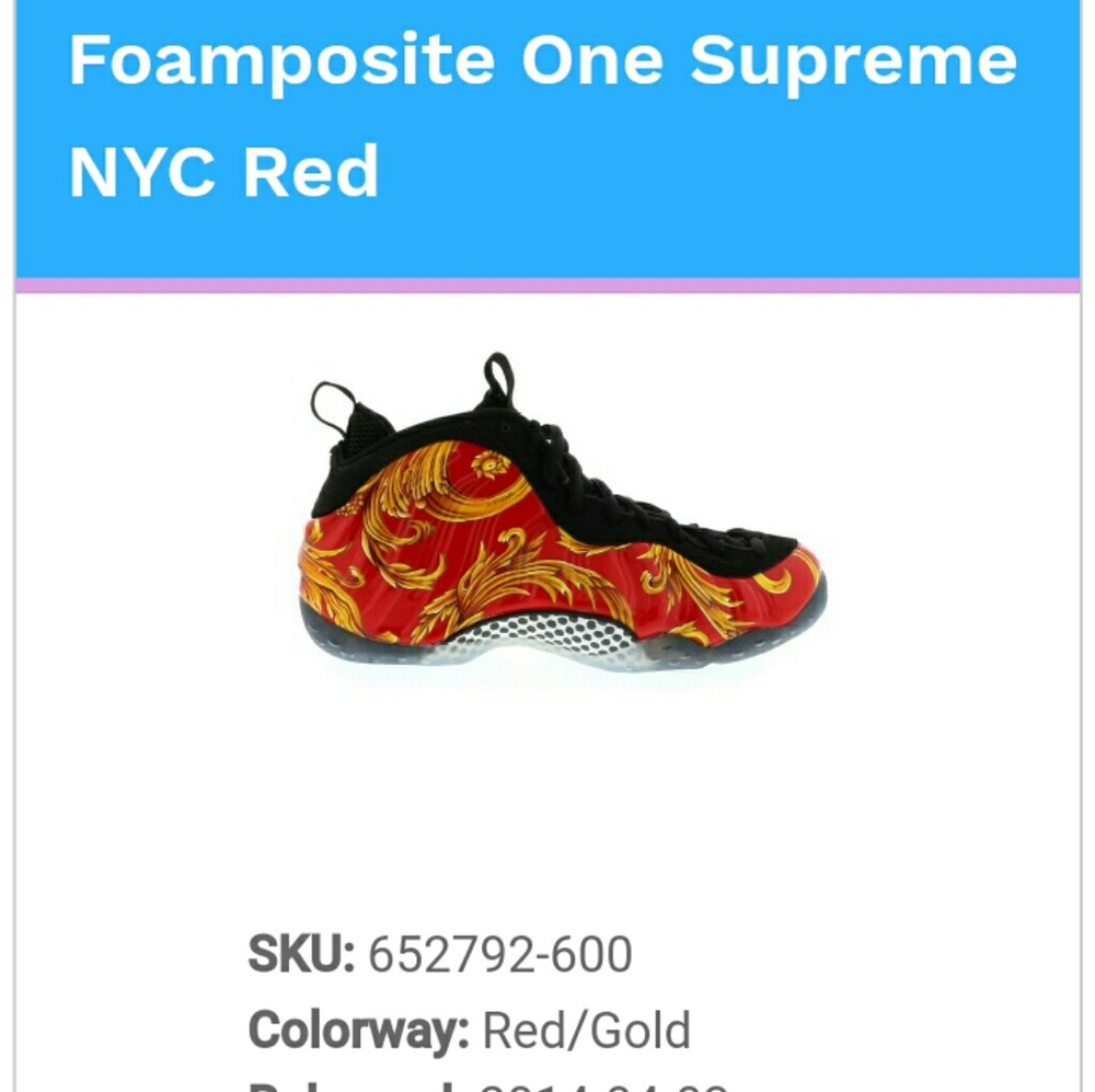 Pre owned Nike Foamposite